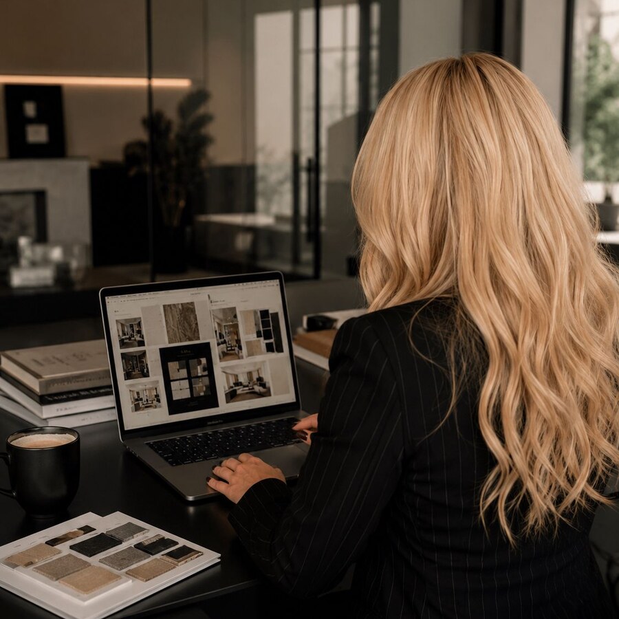 Jennifer Löwe at work