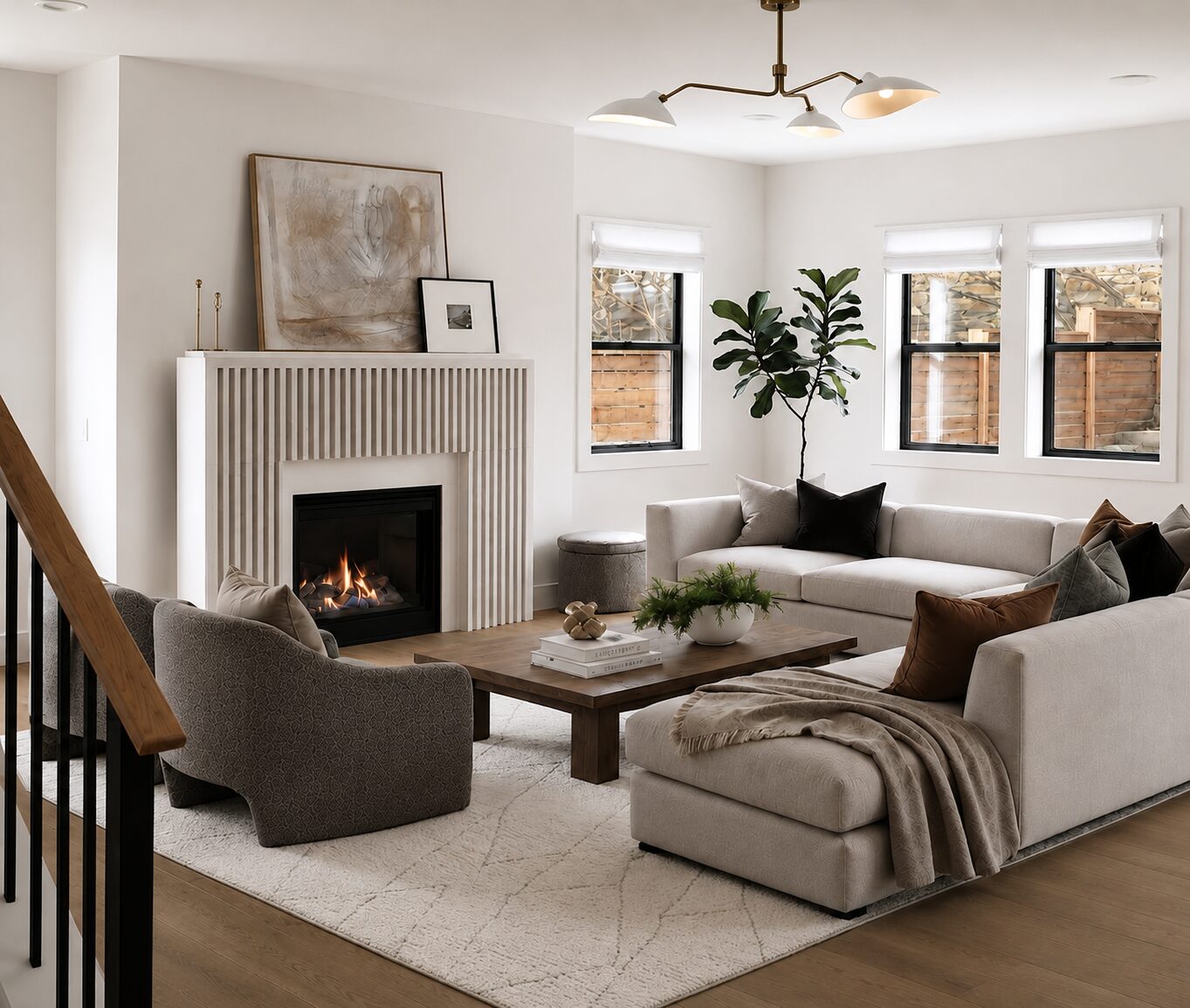 Bellevue living room transformation